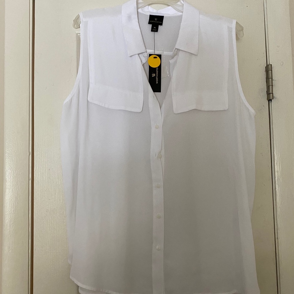 Women’s dress shirt. Tank top.